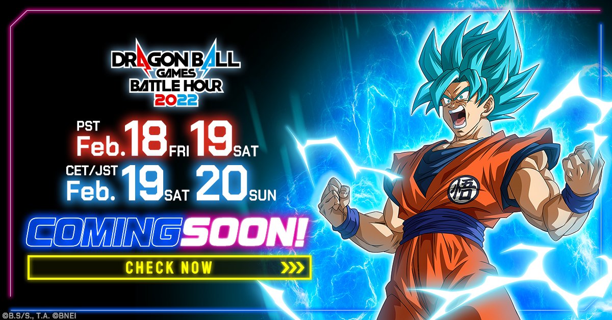 ONLINE ARENA  DRAGON BALL Games Battle Hour Official Website