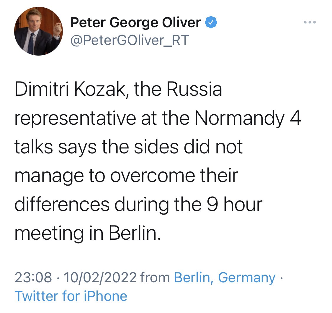 paulmasonnews's tweet photo. Why the sudden and public US panic about Russia invading Ukraine? This is the trigger: Russia presented an ultimatum demanding "answers" about special status for the 2x breakaway regions it has seized... https://t.co/jJkYyAp757