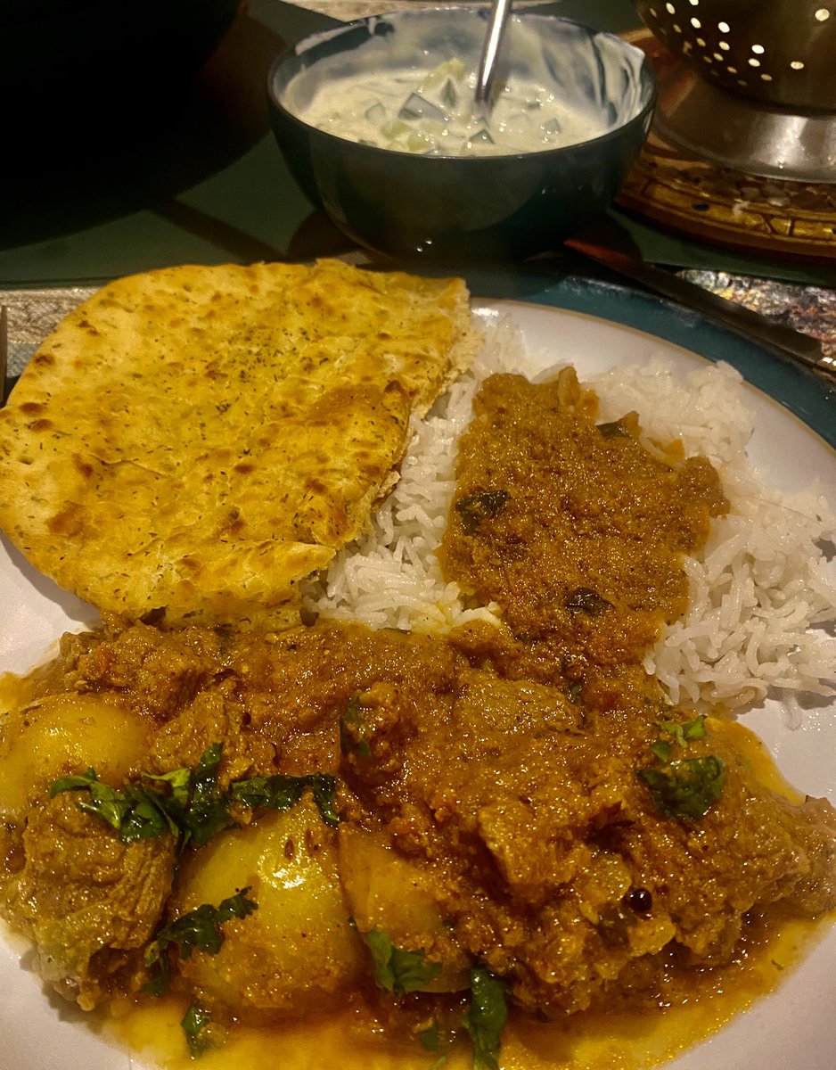 Cat_1964's tweet photo. Taste buds went mad for this week’s 1:1 teaching lesson to make #homemade #BeefKorma with potatoes and rice, if only photos could add the aroma floating around the house #IndianCooking #feelingspoiled #Tralee #LoveTralee https://t.co/FMsbDcCk0Z