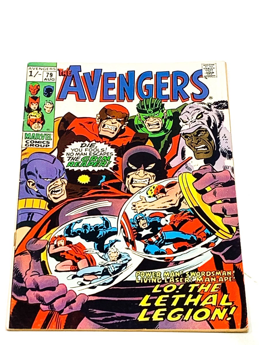 unrealitystore's tweet photo. LO! THE LETHAL LEGION! This beauty by John Buscema & Artie Simek is worthy of Cover of the Day. Any day! 🔥🔥
#comics #avengers #johnbuscema #silveragecomics @Marvel #lethallegion #artiesimek #coveroftheday #unrealitystore
https://t.co/oTbrydDqlR https://t.co/jQKs07lbdR