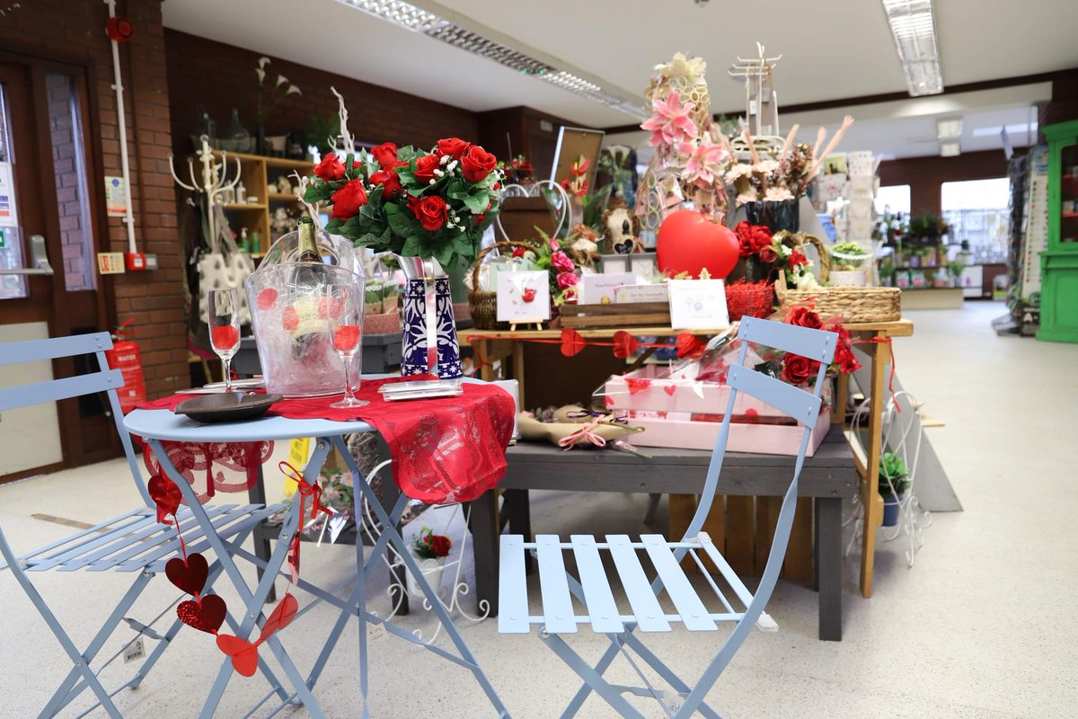 Monday is #Valentinesday and we’re feeling the love in the Garden Centre Gift Shop. Visit us this weekend for your cards, gifts or plants - perfect to show your loved one how much they mean to you. Open 9-4 Saturday and 10-4 Sunday.