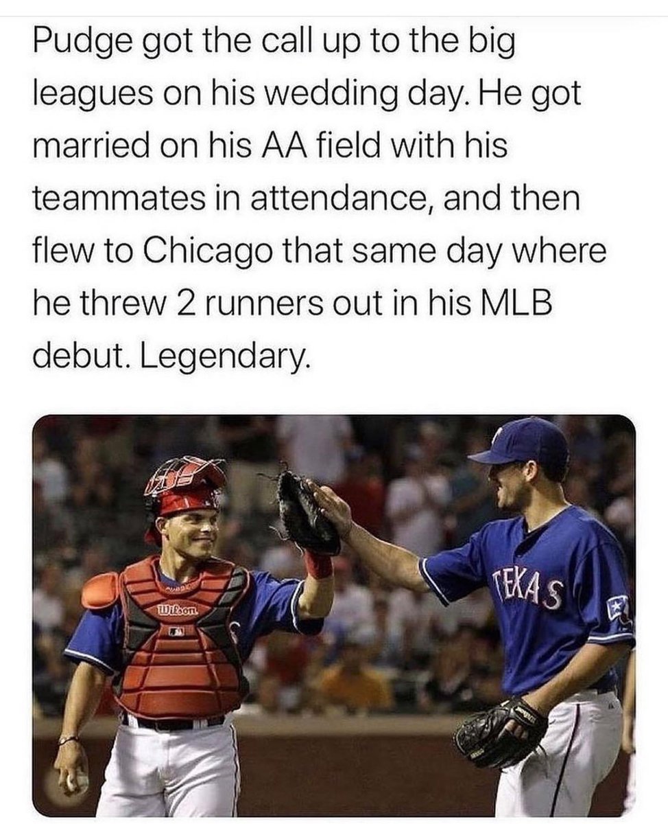 RangerNationDAL's tweet photo. #Pudge7 ⚾️ https://t.co/Uf6L3oq7P5