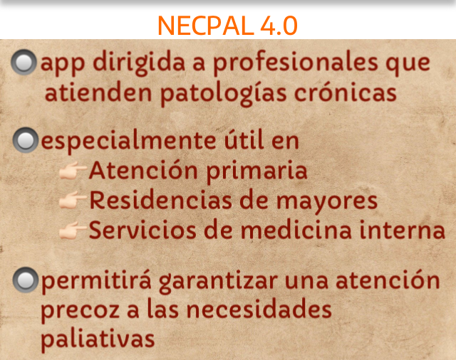 illespal_balear's tweet photo. La @secpal_ y la @uvic_ucc elaboran una #app que permite estimar con más precisión el riesgo de #mortalidad de personas con enfermedades avanzadas: NECPAL 4.0.
Está integrada dentro del programa #NECPAL
👇🏻
https://t.co/YwvmgNSST3
#cuidadospaliativos #necpal4_0 https://t.co/polY0zhKb1