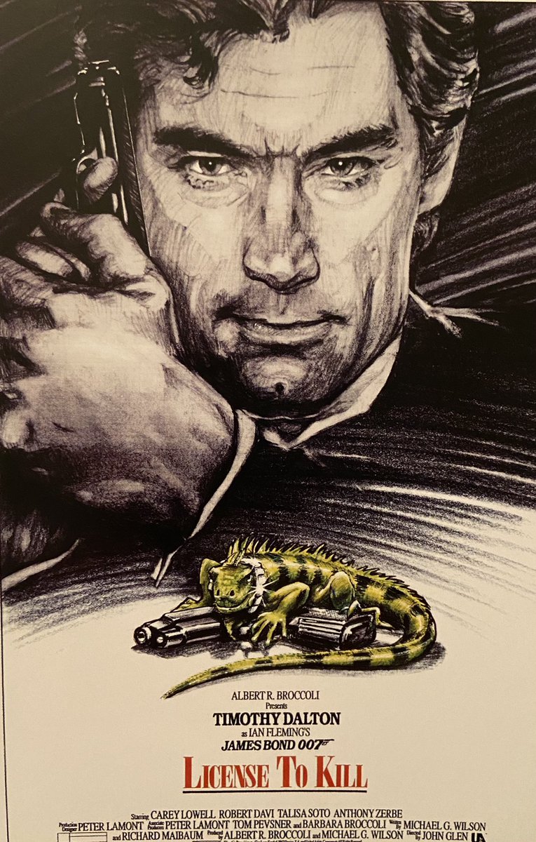 Bond_Universe's tweet photo. This poster concept design by Vic Fair for Licence To Kill is just awesome 🤩 🙌 #jamesbond #licencetokill #vicfair https://t.co/PF5JsruqoA