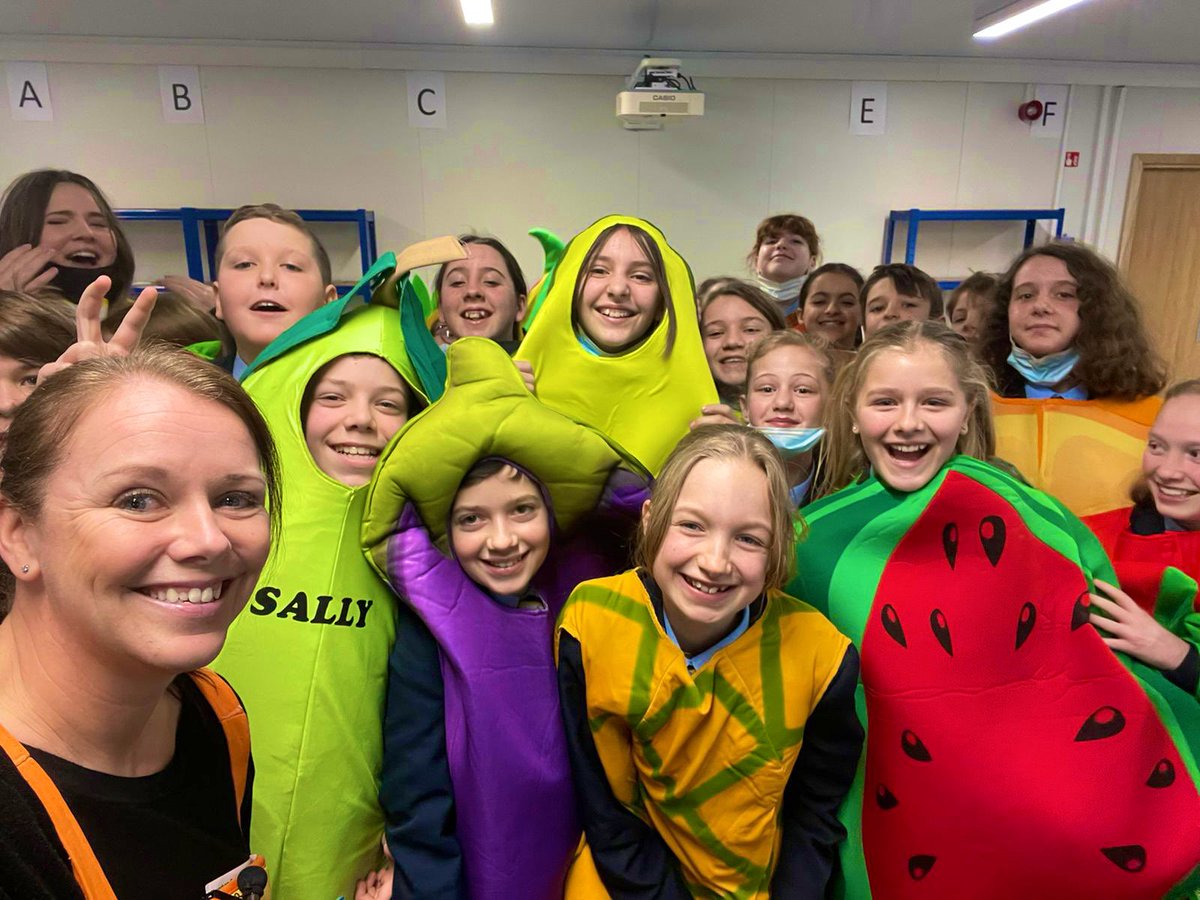 A great way to finish the term for Year 7 on Friday. Sally Orange shared her incredible achievements as an ultra marathon runner and her 7 world records! Inspiring and thought provoking for everyone (especially those who got to wear the fruit outfits!) #ambition #resilience