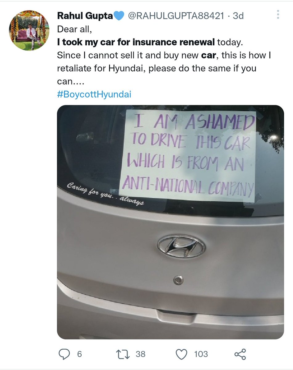 Parijatroy_'s tweet photo. Every one of them went for insurance renewal with the same car. Wah it seems, they all belong to the farmer family and got their education from Vidyasagar College.
#boycotthundai https://t.co/hkfEiTjva8