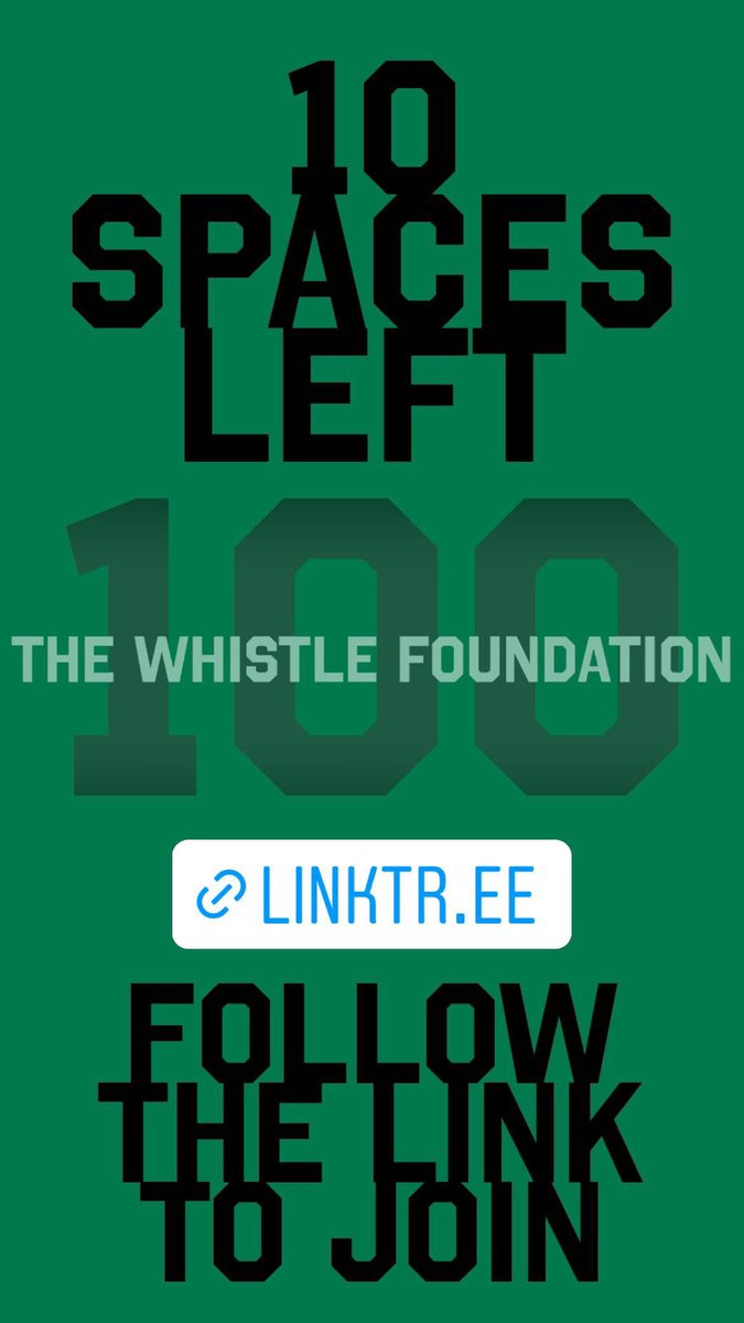 The Whistle Foundation tweet media
