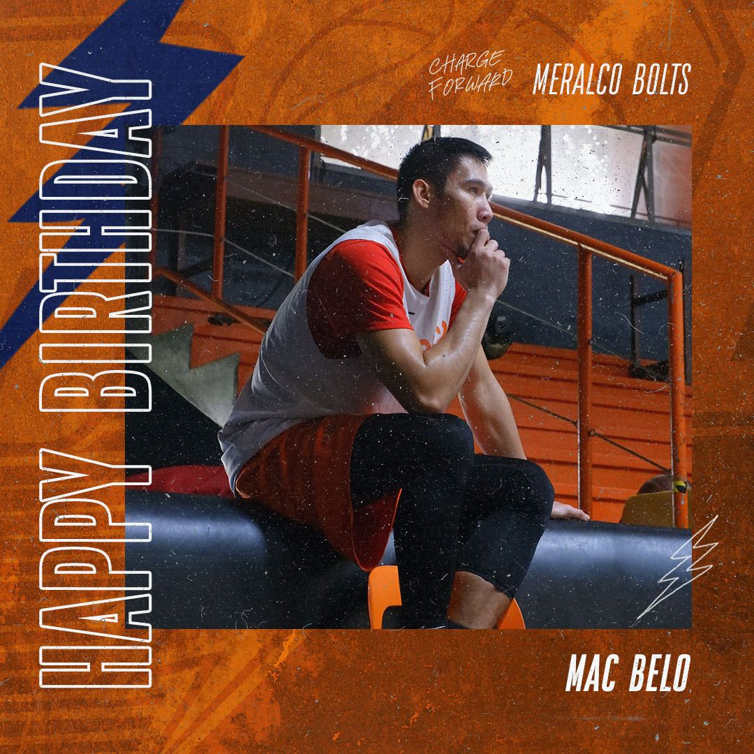 MeralcoBolts's tweet photo. MORE LIFE. 🙌 Join us in wishing a happy birthday to our big guy @MarkBelo12! #ChargeForward https://t.co/MLLQNcMY99