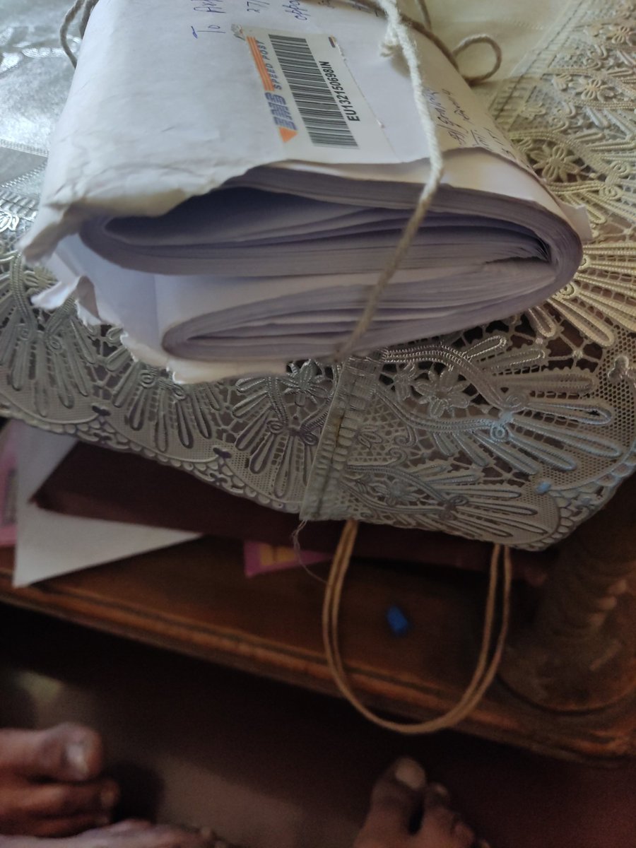 This is how I receive most of my post even through speed post
<a href="/IndiaPostOffice/">India Post</a>