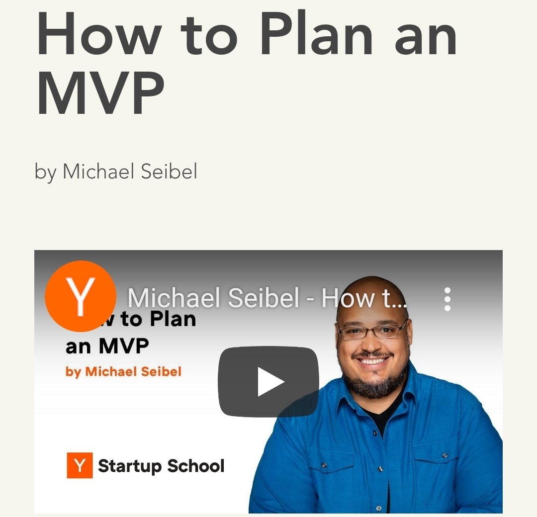For all aspiring entrepreneurs 
 ycombinator.com/library/6f-how… 
<a href="/topgunRJ/">Rajesh</a> <a href="/aicgim/">AIC-GIM Foundation</a> @GTA_TechGoa <a href="/ycombinator/">Y Combinator</a> <a href="/mwseibel/">Michael Seibel</a>