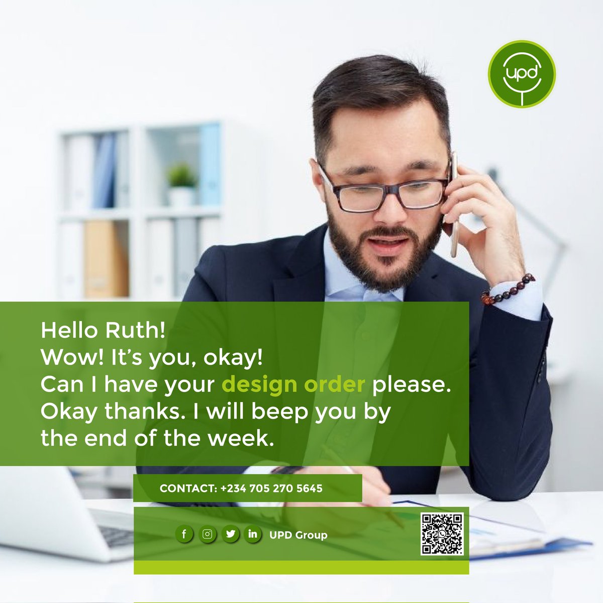 updglobal_'s tweet photo. #UPD
#UPDGroup
#UPDGraphics
CONTACT: https://t.co/Ao9s4bdWWW
@UpdNigeria https://t.co/Ql5fKRwHUE