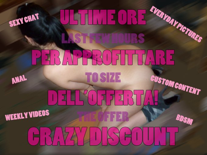 Ancora per oggi!! ■ https://t.co/qYB7S9cjeo ■ https://t.co/GoO0fRAv8X<a href="/tag/feet"class="tags"><span>#feet</span></a><a href="/tag/slutty"class="tags"><span>#slutty</span></a><a href="/tag/exhibitionist"class="tags"><span>#exhibitionist</span></a><a href="/tag/tits"class="tags"><span>#tits</span></a><a href="/tag/hotwife"class="tags"><span>#hotwife</span></a><a href="/tag/tette"class="tags"><span>#tette</span></a>