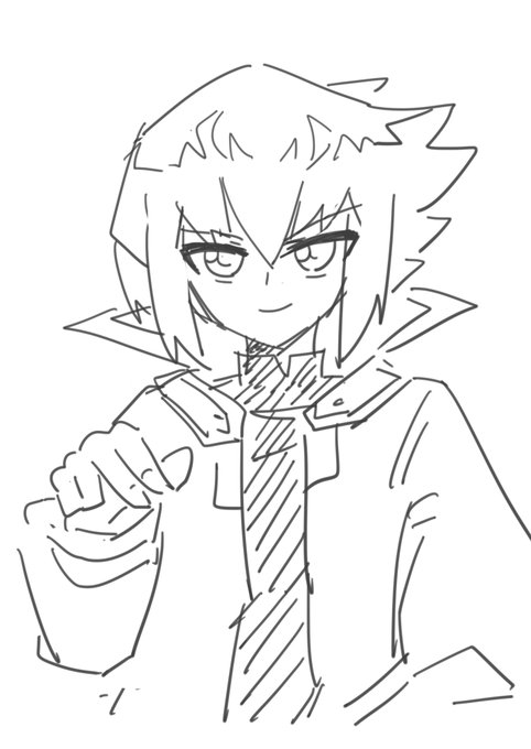 いきなり描いたけどわりとうまくかけた十代 