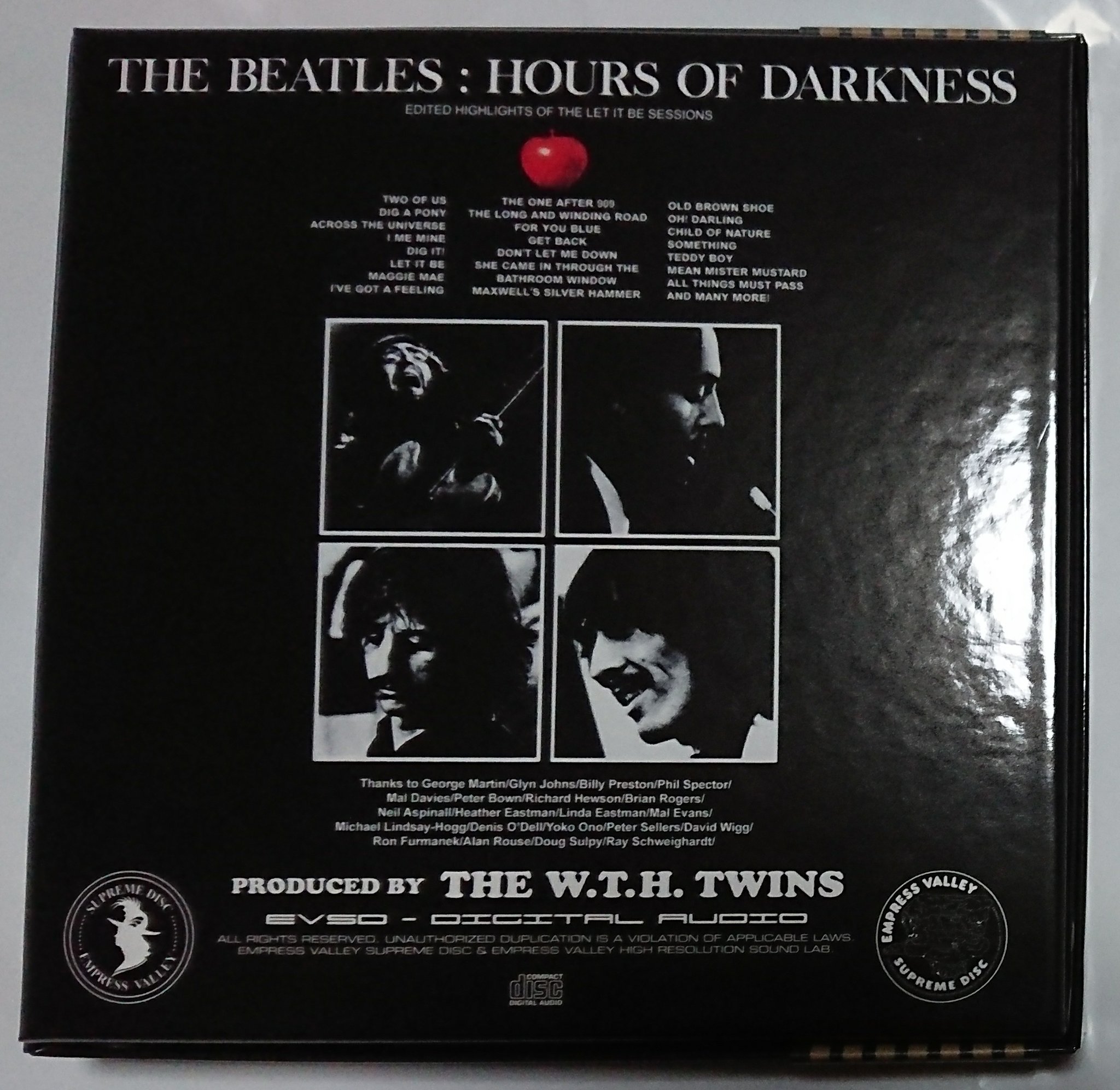 新作！BEATLES 暗闇の世界 HOURS OF DARKNESS