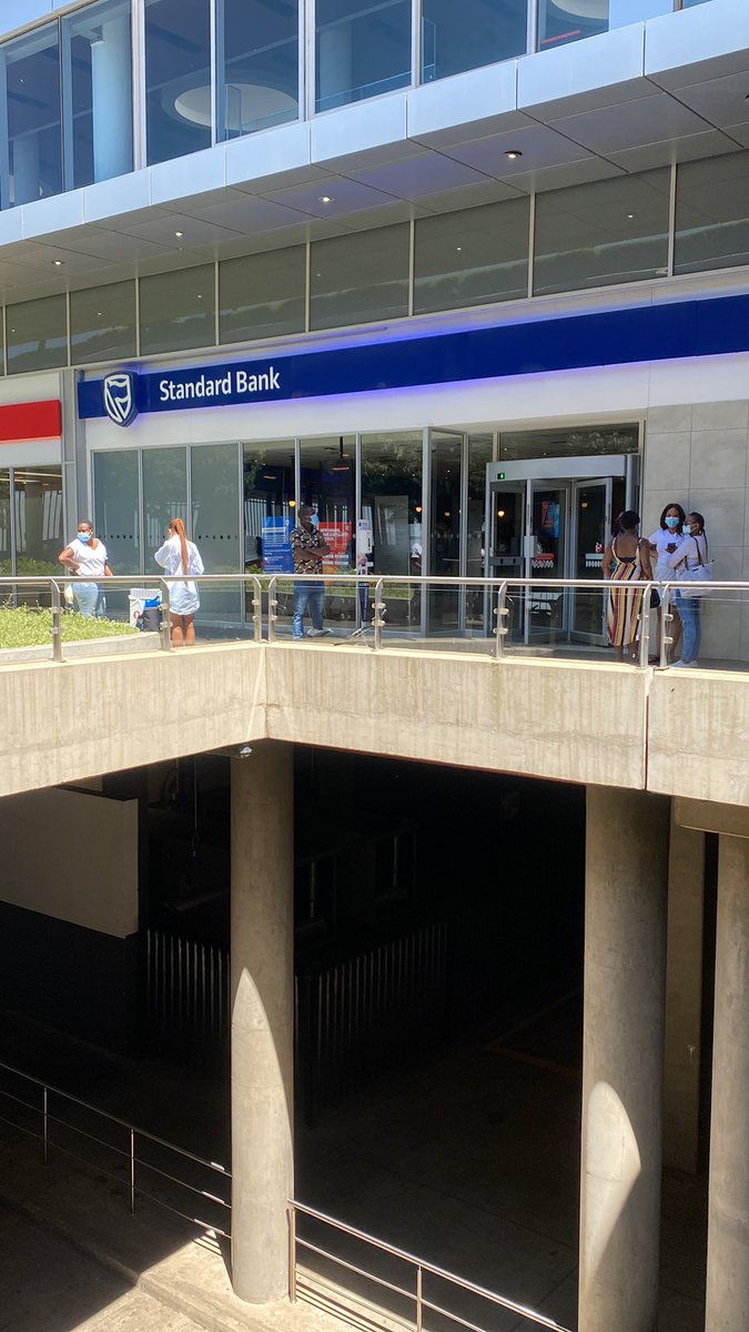 I remember the days when banking with <a href="/StandardBankZA/">Standard Bank ZA</a> used to take max 15 min, now you need to take a day off to collect a card 🙄 and they have the audacity to have a sign saying “same excellent service”
- absolutely shocking service 😴🙄#SBSA #badservice #banks 
Not quite
