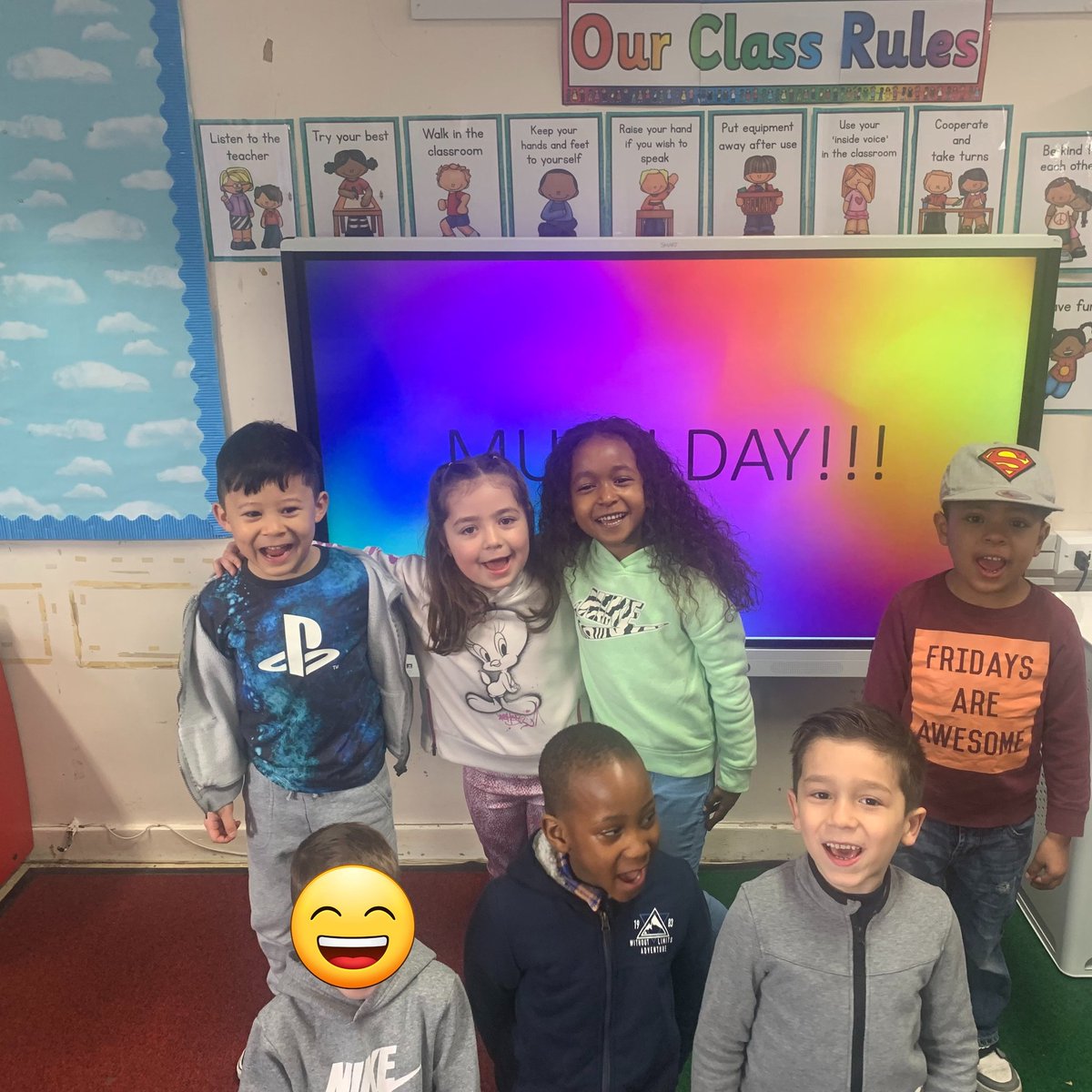 ststephensSW8's tweet photo. Year 1 showing off their casual attire as part of non-uniform day for charity πππππππ§¦ππ₯»#StStephensCommunity #StStephensYear1 #FridayFeeling #hardshipfund @ststephensSW8 @StSDeputy @StSInclusion https://t.co/n7MazZpGRQ