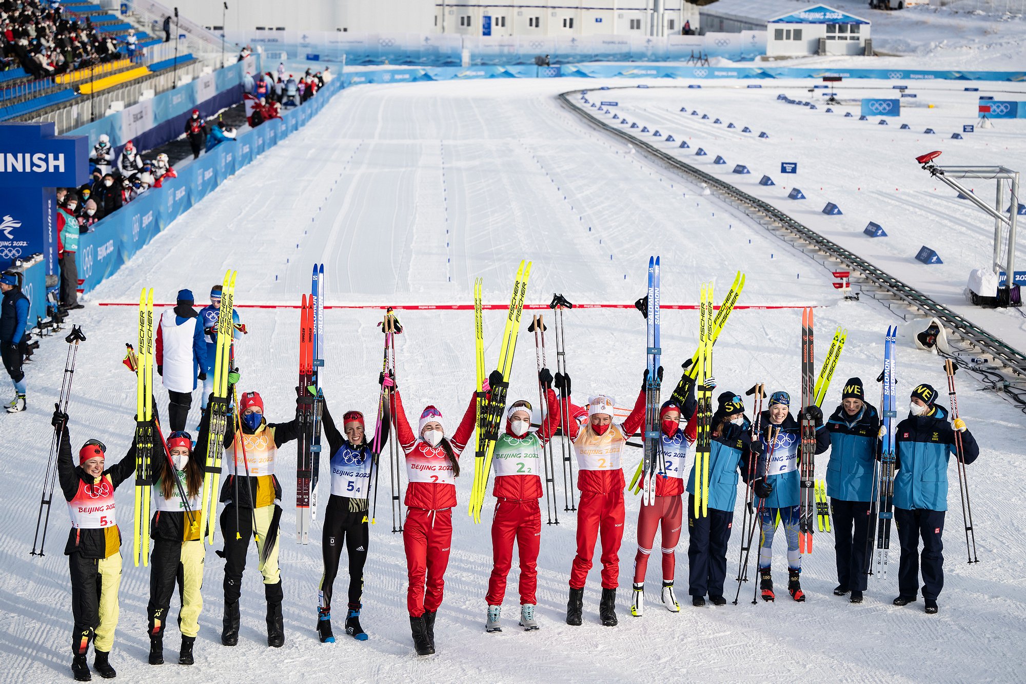 Лыжные гонки чемпионат россии 2024 эстафета женщины