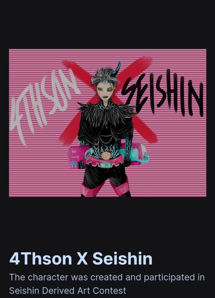 Hello guys!! 4thson X Seishin Nft is now available  <a href="/pentas_io/">Pentas | NFT Marketplace</a>, do check it out.. mur2 saja😚 <a href="/Pentasian/">PENTASIAN</a>
#pentasian
 app.pentas.io/nft/201555