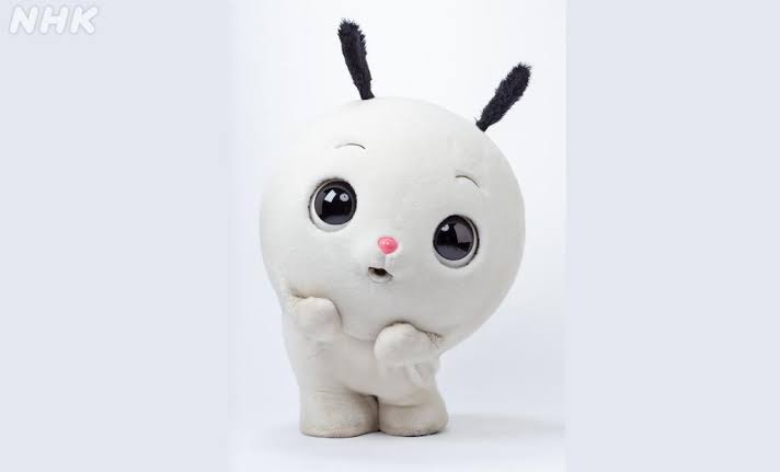 【非売品】ななみちゃん ぬいぐるみ 記念品 キャラクター ＜タグ付 ・新品＞ NHK ななみちゃん ぬいぐるみ