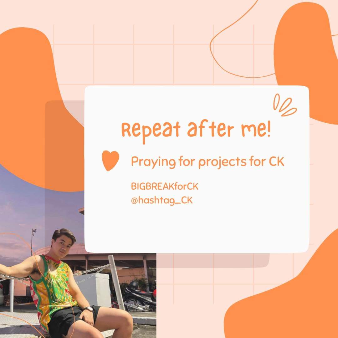 CKTeamOnline's tweet photo. Engage here guys
Repeat after me

"Praying for projects for CK"

Reply as many as you can with our tags lezgoo

BIGBREAKforCK
@hashtag_CK https://t.co/EP9x2krOfu