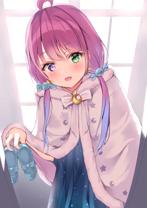 部屋を抜け出して逢いに来るルーナたん
#ルーナート 
