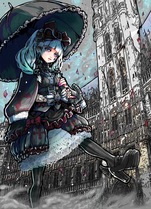 魔女のお散歩 