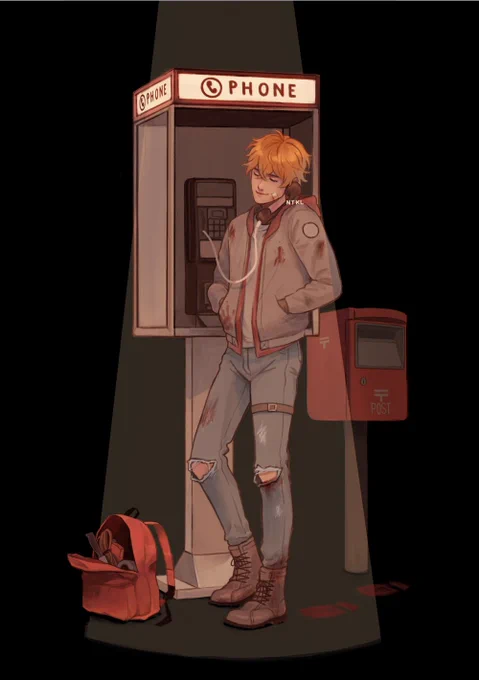 "Hey, just checking in. Miss you already." 

#tartali #タル鍾 