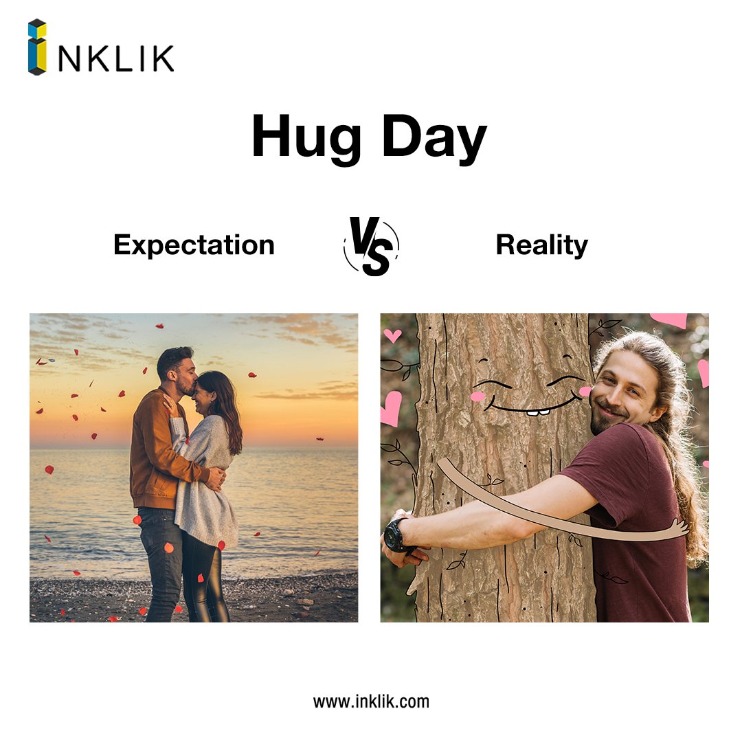 inklikmarketing's tweet image. Giving a new meaning to nature lovers...
.
.
.
.
#HugDay #Expectationreality #Valentinesweek
