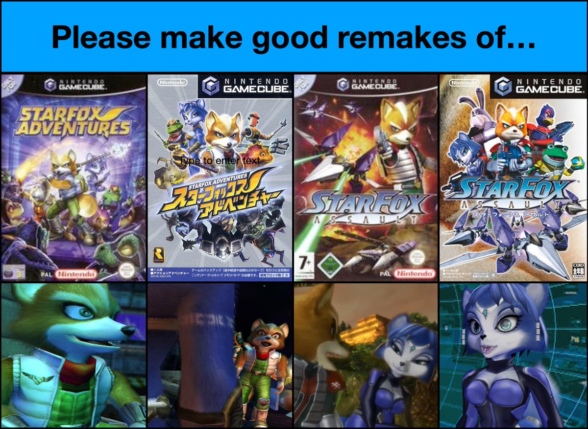 Petition · Get Nintendo to remake Star Fox Adventures on the