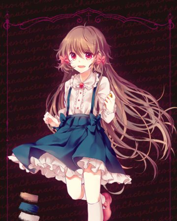 The DID/OSDD system OTD is Goldia from Pocket Mirror! She is canonically the host of a DID system!