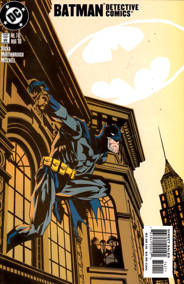 If I had to pick a most inspirational comic in every way (Writing, art, colors, lettering, cover) it would be detective comics 742. Rucks story and @smartinbrough on art. Seeing Shawn's art in this changed the way I thought about comics forever. Masterpiece (@Stelfreeze cover!)