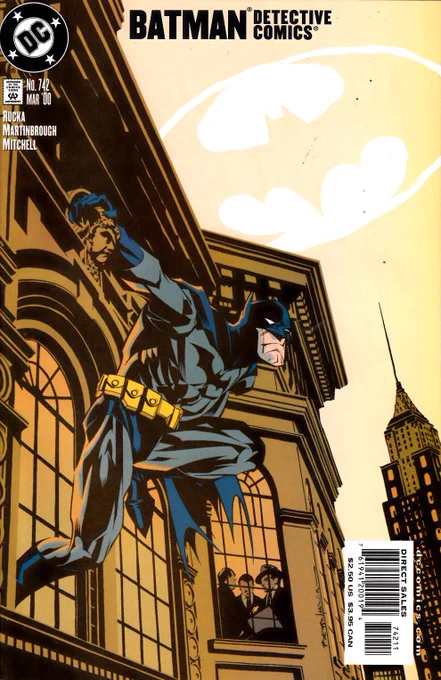 If I had to pick a most inspirational comic in every way (Writing, art, colors, lettering, cover) it would be detective comics 742. Rucks story and @smartinbrough on art. Seeing Shawn's art in this changed the way I thought about comics forever. Masterpiece (@Stelfreeze cover!) 