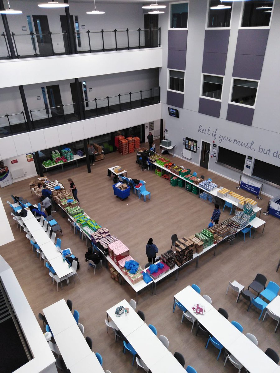 The pop-up food shop at Castle Mead is open today, 9am-12pm! 

Leicester City Council are offering parents and carers the chance to get free food and groceries for this half-term holiday🥫🥕🌽🥦

consultations.leicester.gov.uk/edu/c3de6ba6/