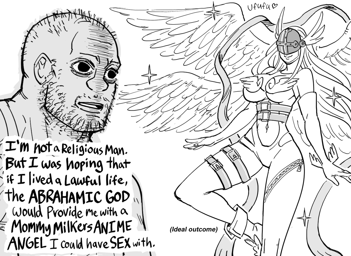 baalbuddy's tweet photo. Patreon request: Angel Girlfriend https://t.co/05aIwuYbBS