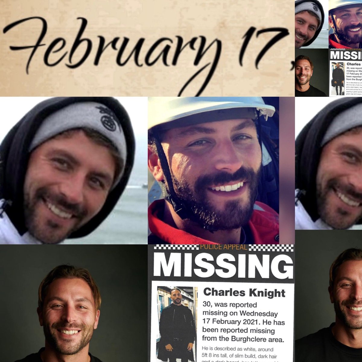 WendyThorpeUK's tweet photo. 17th Feb 2021 Charlie left his mums house and wasn’t seen again, please be vigilant he must be somewhere keep sharing and caring and let’s bring Charlie home #missingperson #findcharlieknight #YouAreLoved https://t.co/vvuE3EI6qw
