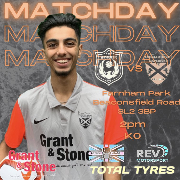 MATCHDAY | ⚽️

A short trip (to the other side of Farnham Park), today, to lock horns with <a href="/SB_phoenixfc_/">S.B Phoenix FC</a> in search of 3pts
Another spirited performance needed to get anything from such a hardworking side

Best of luck to all involved!

We are #mavericksfc!

#grassrootsfootball