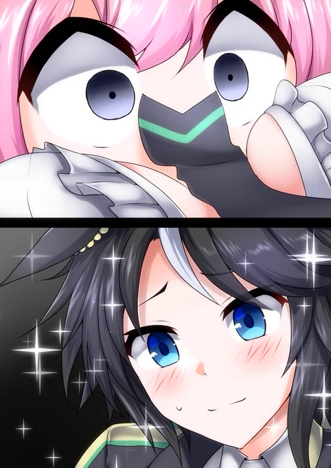 #ウマ娘プリティーダービー 
ただアグネスデジタルを困らせたかっただけの漫画③
(1/2) 