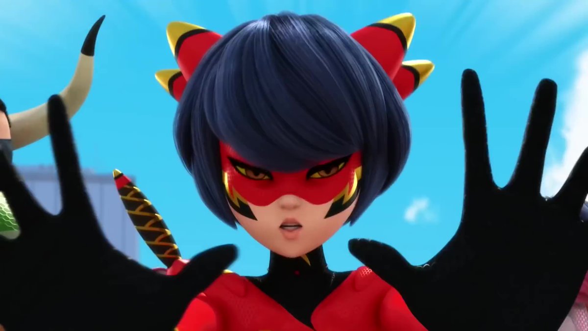 Red_Rescue's tweet image. At least The Last Battle of #Shadowmoth has some points of lore I really wanted to know &amp;amp; yes #Ryuko can use her Wind Dragon powers without physically transforming into the element - just like Dragonbug could - so "cool"
#MiraculousLadybug Season 4 Finale #Strikeback