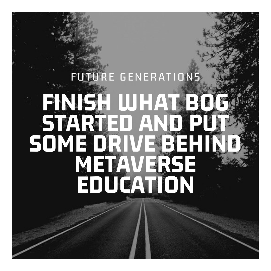 Future Generations NFT tweet media