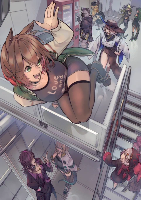 #この作品がなかったら今の自分は存在しなかったと言っても過言ではない作品
初めてカラー楽し~~~~~~ってなった 