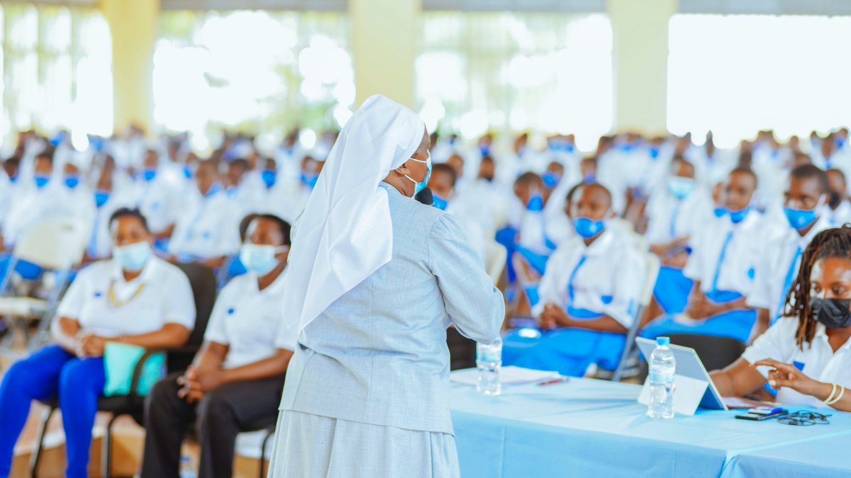STEMWomenRwanda's tweet photo. 7th International Day of Women and Girls in Science celebration happening now at Maranyundo Girls School where #RAWISE is showcasing the importance of science diversity to the young ladies scientists in support of #EUROPEANUNION In Rwanda https://t.co/mtEZRS2qjk