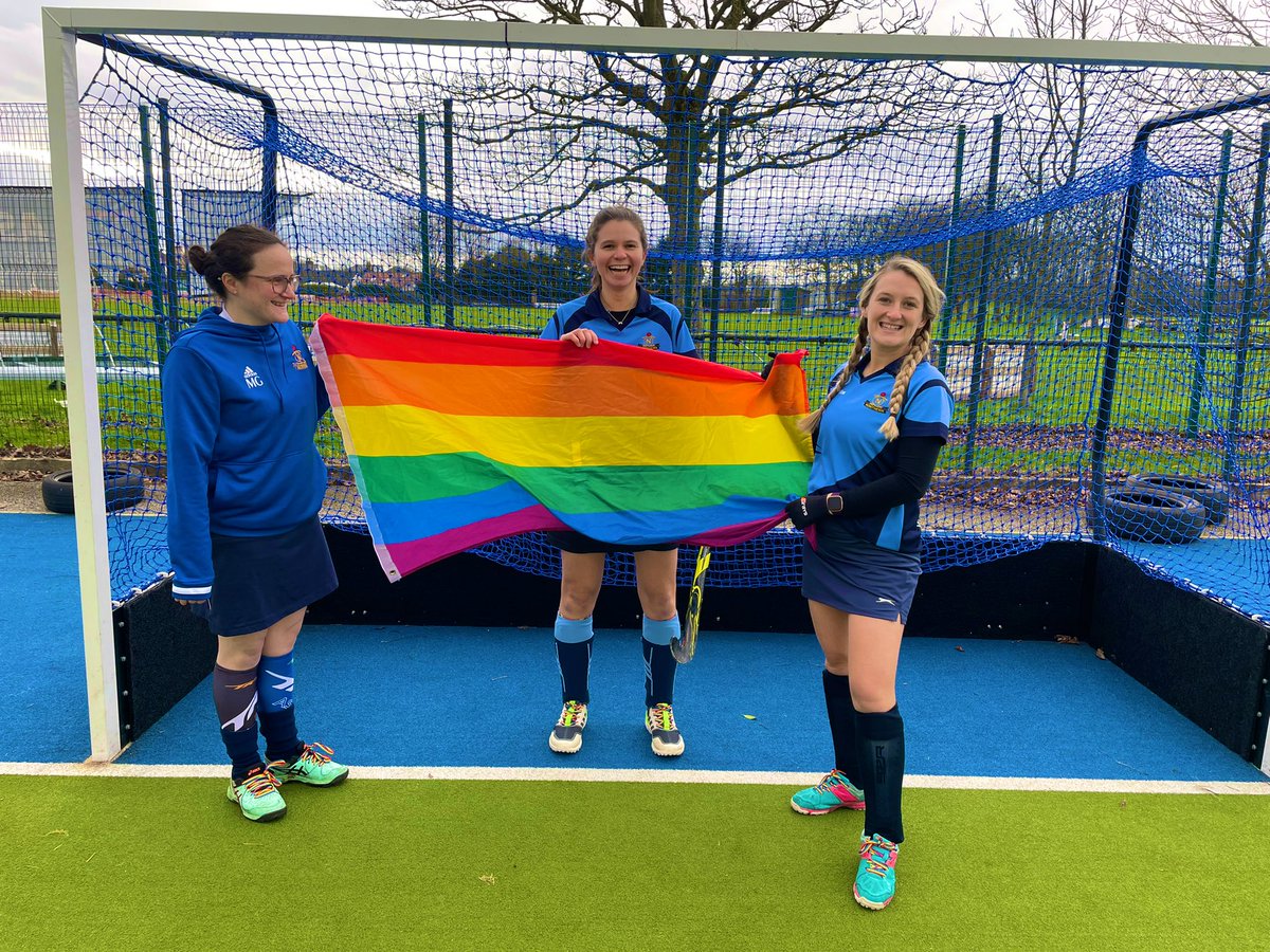 h_r_marshall's tweet photo. Great to see @NorthernHockeyC showing support for the #rainbowlaces campaign! Sport is for everyone and visibility is vital to make clubs more inclusive. Proud to be part of this one  🏳️‍🌈🏑 @EnglandHockey @stonewalluk https://t.co/KAE7gCgaeQ
