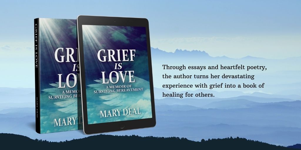 Mary_Deal's tweet photo. The author turns her chaotic odyssey through profound grief into advice to help others heal from their own loss of a loved one. #nextchapterpub #memoirs #nonfiction #miracles #psychology #death #mustread https://t.co/VTNfnUqwXP https://t.co/Q7MbHWYVgS