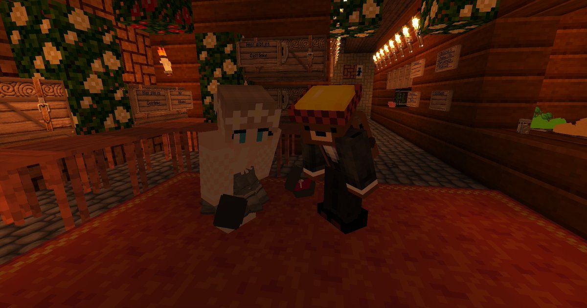 Glückwünsche gehen raus an das frisch verheiratete Pärchen Kiki_Granger und <a href="/balou3105/">Balou3105</a> auf dem #LBAH-Server der #DA Vielleicht kommt ihr zwei ja einmal gemeinsam ins Bauteam. Danke auch an alle, die anwesend waren! &lt;3
<a href="/dagilp_lbh/">dagilp_lbh 🐨🫶</a>