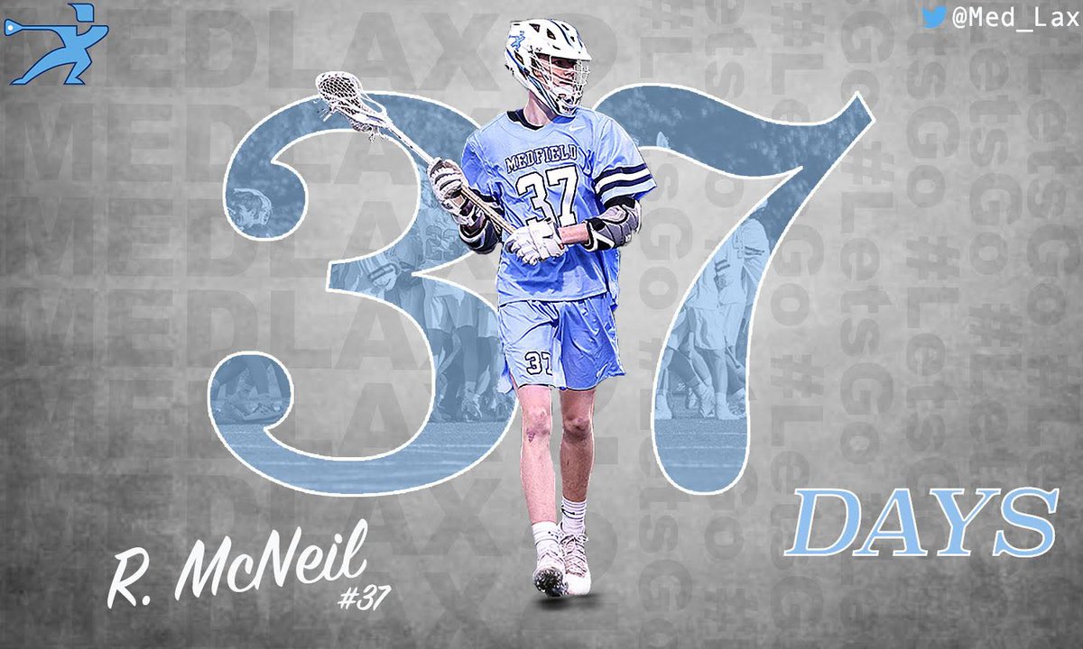 Med_Lax's tweet photo. 37 days...featuring Sr. midfielder @ryanmcneil28 #LetsGo #MedLax #Lacrosse 🥍 https://t.co/Xke2SkG7JL
