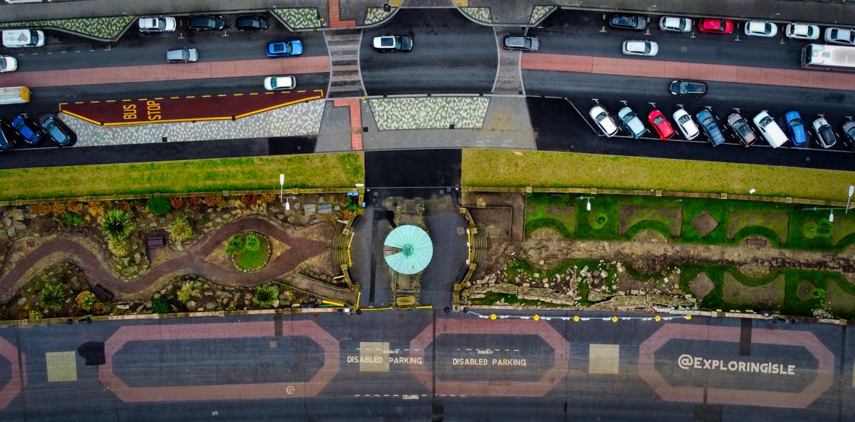 ExploringIsle's tweet image. A different perspective on Douglas Promenade #IsleOfMan