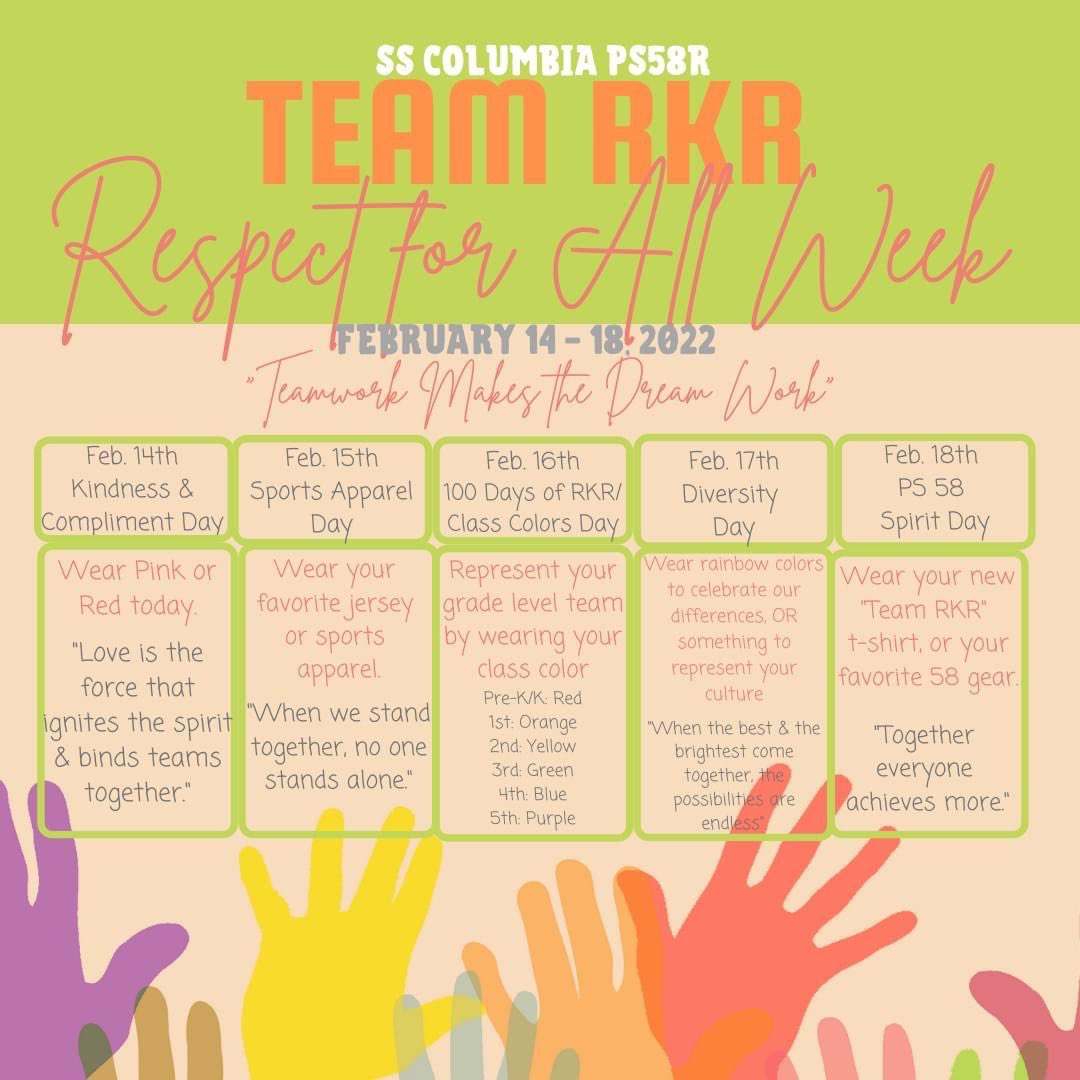Deana Guarella Fisher (@mrsfisher58) on Twitter photo #RespectForAllWeek or school counselor super bowl?!🤔🏆 This year we’re representing Team RKR <a href="/PS58RSSColumbia/">PS58R SS Columbia School</a> because #TeamworkMakesTheDreamWork‼️
<a href="/LamorteMike/">Mike LaMorte</a> <a href="/LAOConnor6/">Lori Ann O'Connor</a> <a href="/MrLuisiSSC58/">Joe Luisi</a> @SIBOD31 <a href="/DrMarionWilson/">Dr. Marion Wilson</a> #WeCanRKR58 #RespectForAllWeek or school counselor super bowl?!🤔🏆 This year we’re representing Team RKR <a href="/PS58RSSColumbia/">PS58R SS Columbia School</a> because #TeamworkMakesTheDreamWork‼️
<a href="/LamorteMike/">Mike LaMorte</a> <a href="/LAOConnor6/">Lori Ann O'Connor</a> <a href="/MrLuisiSSC58/">Joe Luisi</a> @SIBOD31 <a href="/DrMarionWilson/">Dr. Marion Wilson</a> #WeCanRKR58