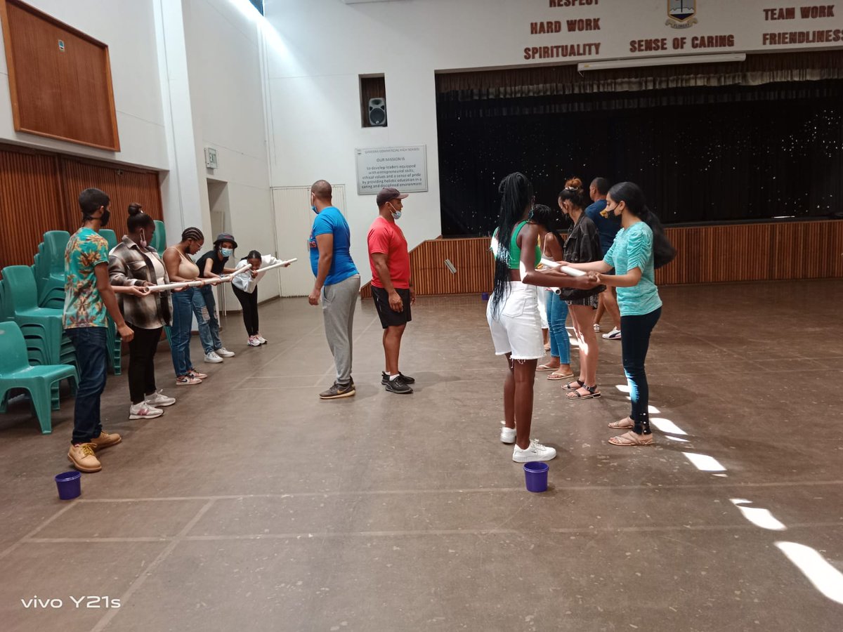 Dylan_Tommy_CM's tweet photo. Prefect team-building. Making sure we develop our learner leaders. They participated in a variety of fun activities designed to make them a more effective team.
#learnerleaders #skillsdevelopment #teamwork #gardenscommercialhighschool #values https://t.co/mswAMVn89w