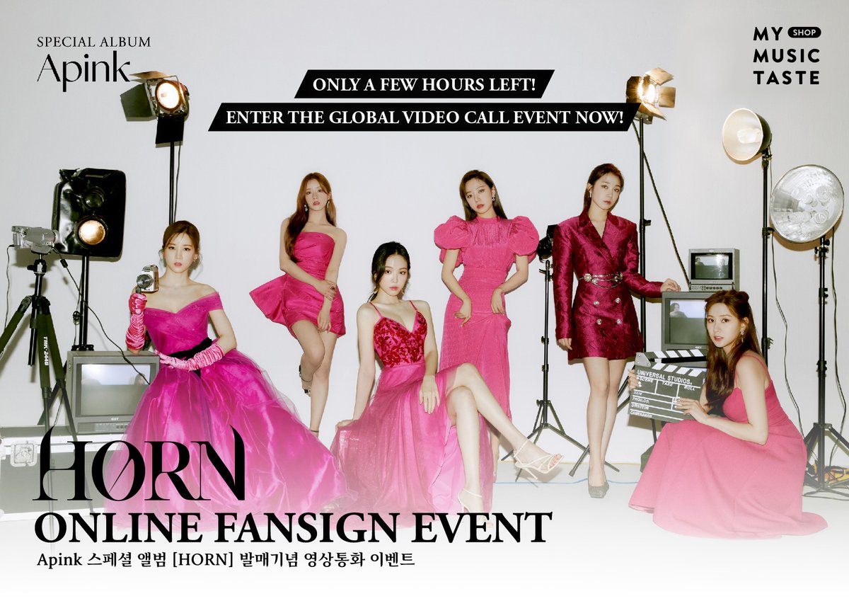 _mmtshop's tweet photo. ⏰24 HOURS LEFT!⏰

VIDEO CALL EVENT WITH APINK closes soon!

Grab it now!💿👉 https://t.co/AGy2lNiRXx
🗓️Only until February 13, 11:59 PM (KST) 

✨Winners get: Signed polaroid✨
 
#에이핑크 #Apink_Fansign with #MMTShop https://t.co/tIUNTF10Cc