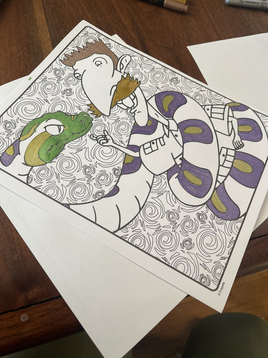 Coloring helps me when I have anxiety or restlessness. Do you have a go to hobby for when you get squirrelly?